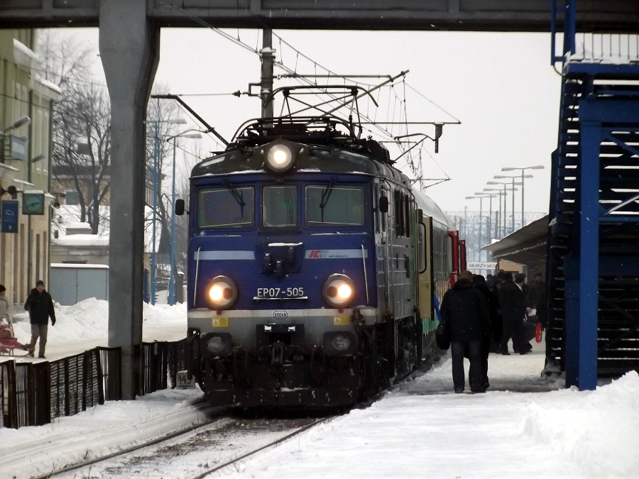 EP07 505 PKP Intercity