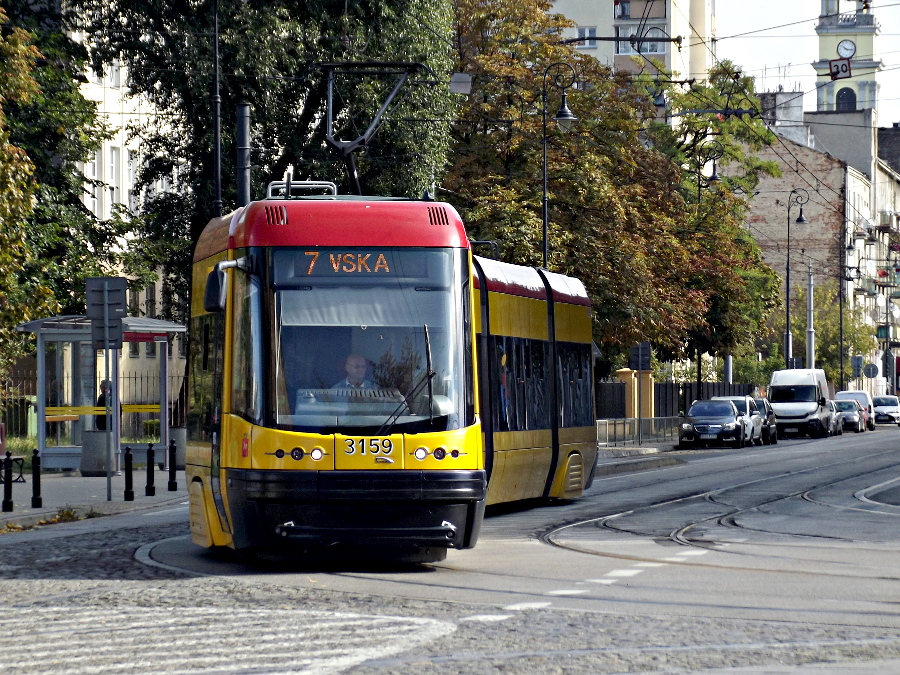 Pesa 120Na 3159 Tramwaje Warszawskie