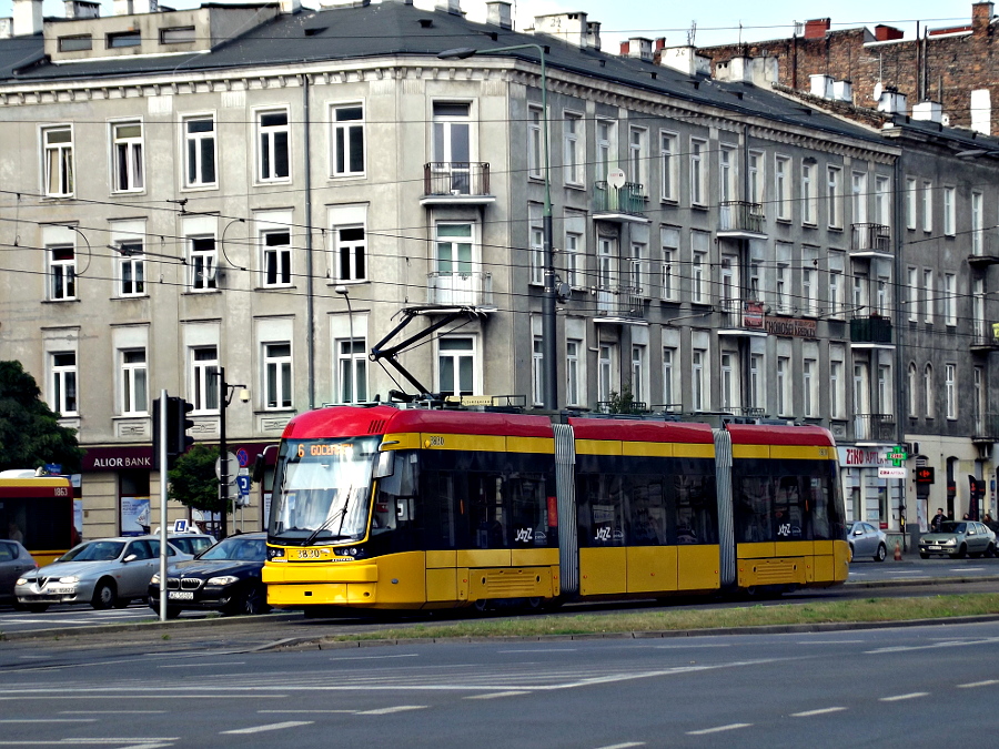 Pesa 134N 3820 Tramwaje Warszawskie