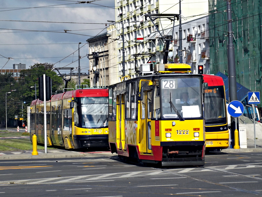 Konstal 105Na 1222 Tramwaje Warszawskie