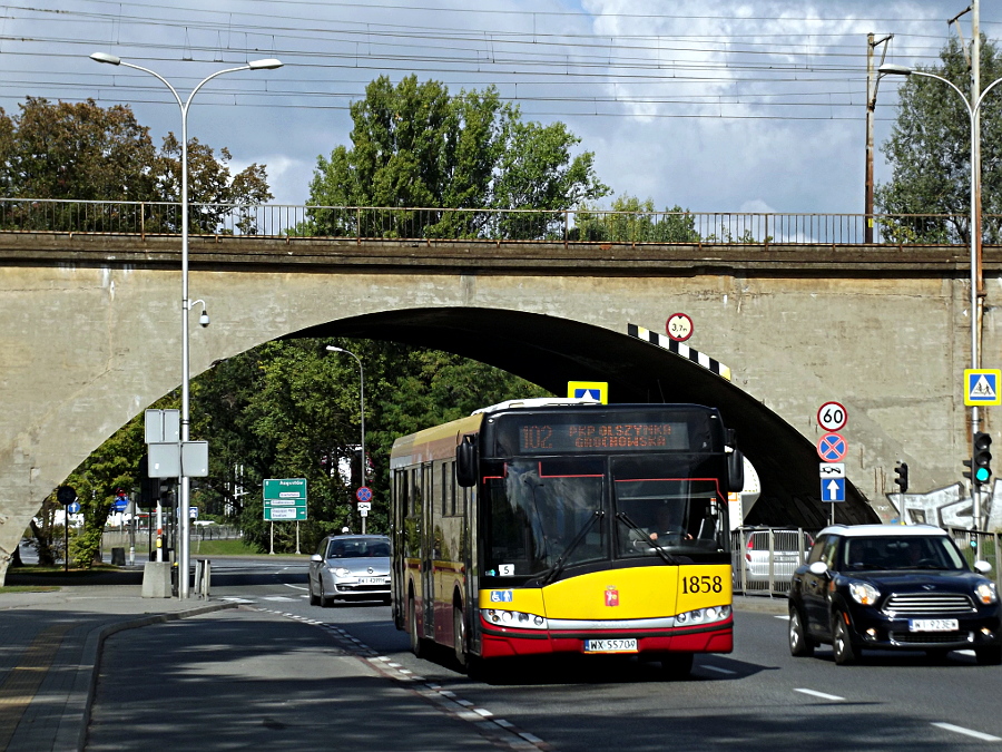 Solaris Urbino 12 1858 MZA Warszawa