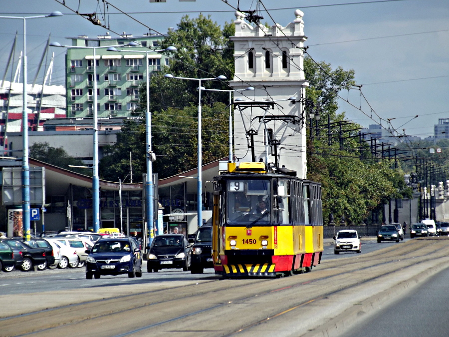 Konstal 105Na 1450 Tramwaje Warszawskie