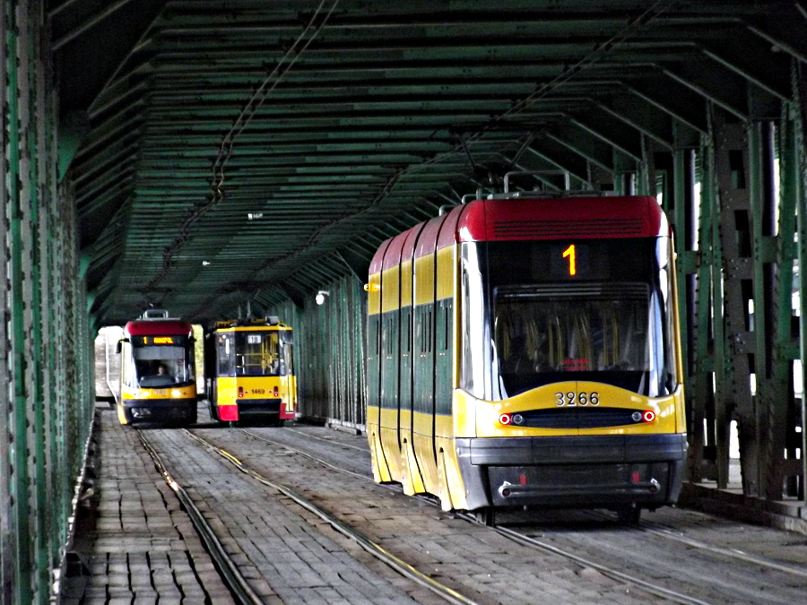 Pesa 120Na 3266 Tramwaje Warszawskie