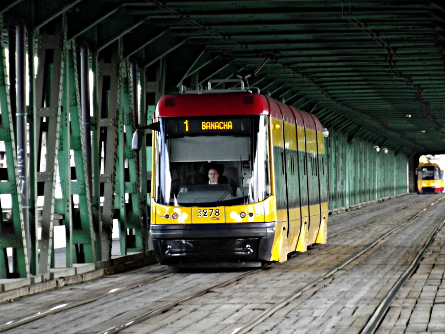 Pesa 120Na 3278 Tramwaje Warszawskie