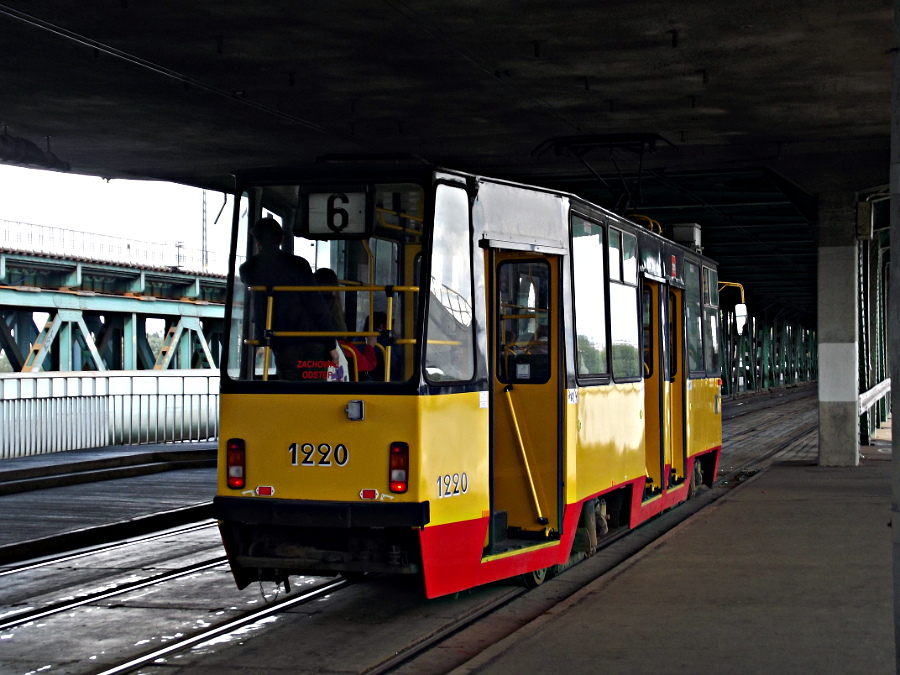 Konstal 105Na 1220 Tramwaje Warszawskie