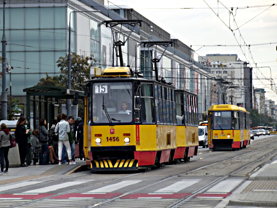 Konstal 105Nf 1456 Tramwaje Warszawskie