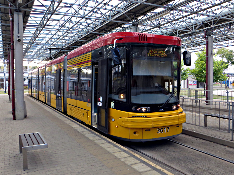 Pesa 128N 3617 Tramwaje Warszawskie