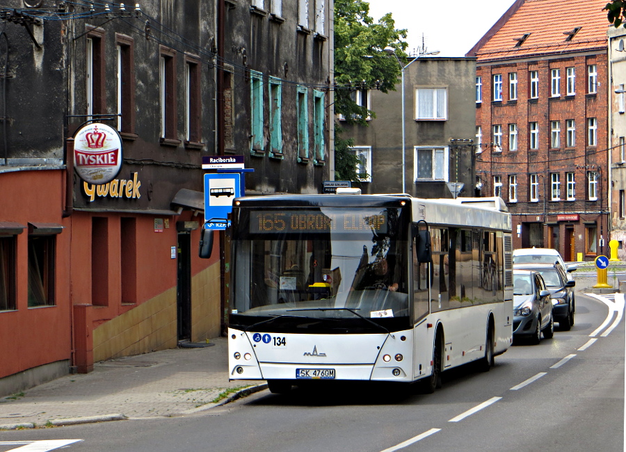 MAZ 203 134 Usugi Transportowe Pawelec Krzysztof - Katowice