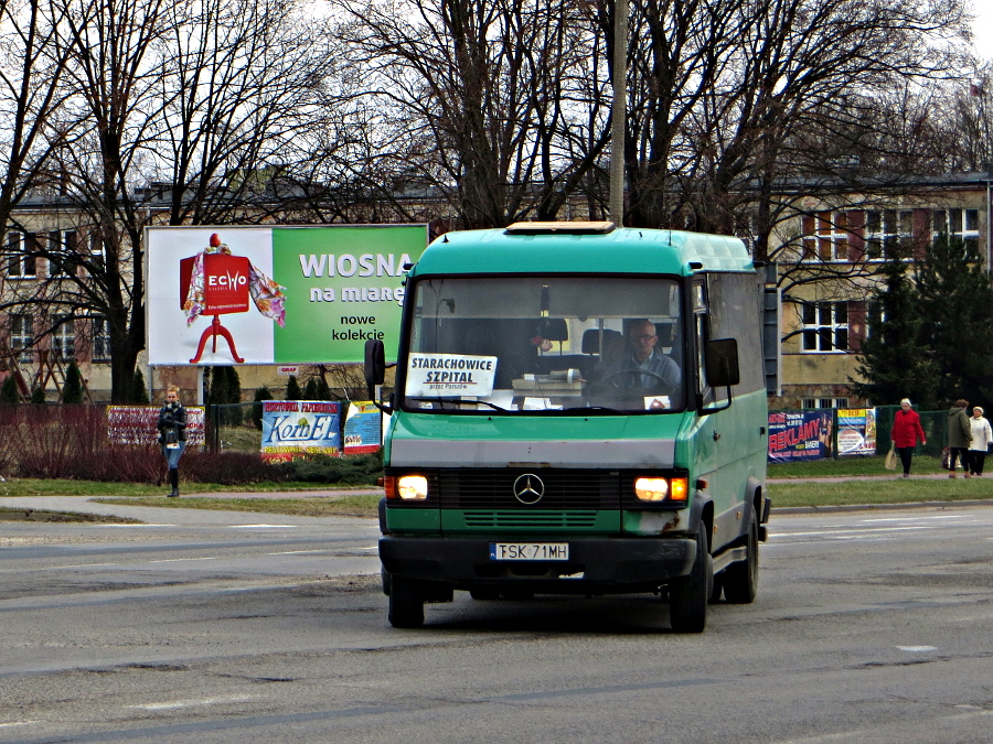 Mercedes-Benz 711 D TSK 71MH Piomar Piotr Drga - Skarysko Kocielne