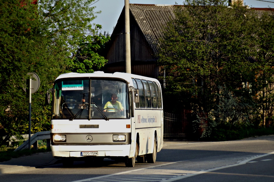 Mercedes O303 TOS 15RM PKS Ostrowiec w.