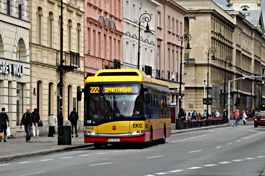 Solaris Urbino 12 electric 1902 MZA Warszawa