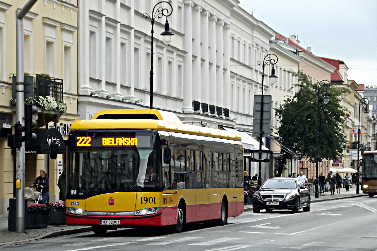 Solaris Urbino 12 electric 1901 MZA Warszawa