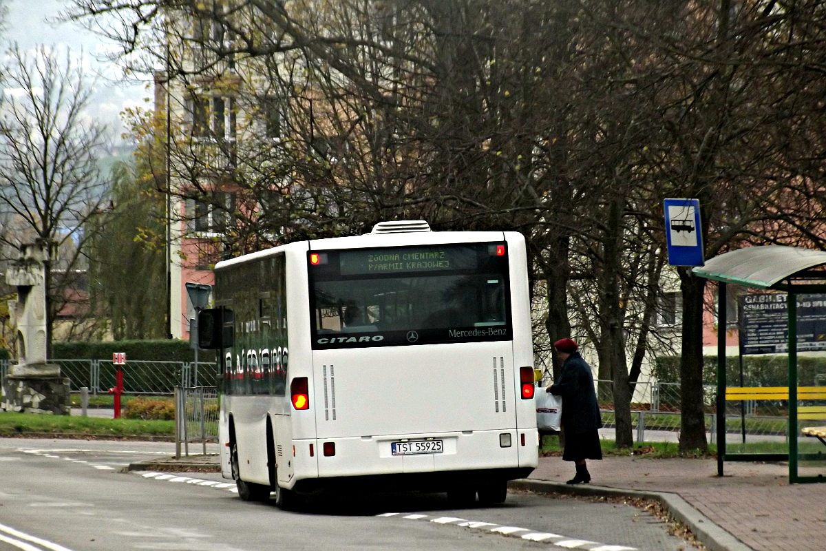 Mercedes O530 TST 55925 A.S - Linie Autobusowe - Wchock