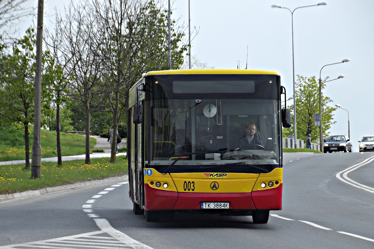 LAZ A183D1 003 Kieleckie Autobusy Spka Pracownicza