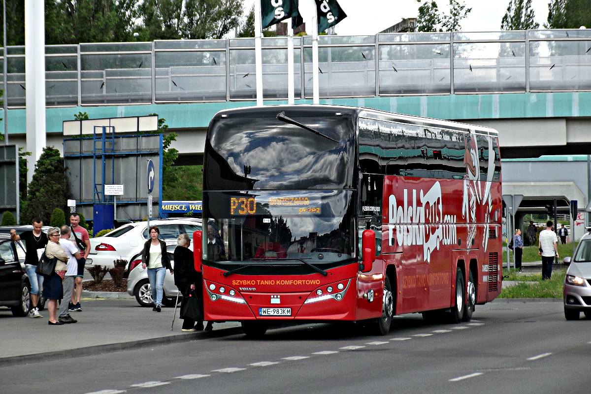 Volvo B11R 6x2 / Plaxton Elite i WE 983KM Polski Bus