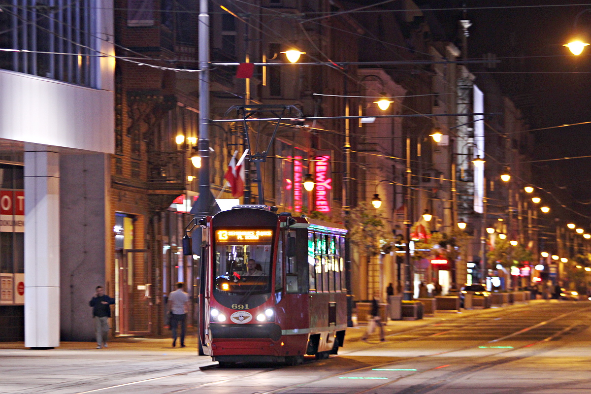 Konstal 105Na 691 Tramwaje lskie S.A. - Chorzw