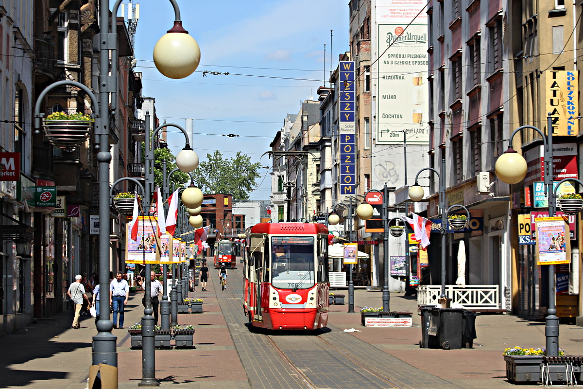 Konstal/MPK 105N-2K 766 Tramwaje lskie S.A. - Chorzw