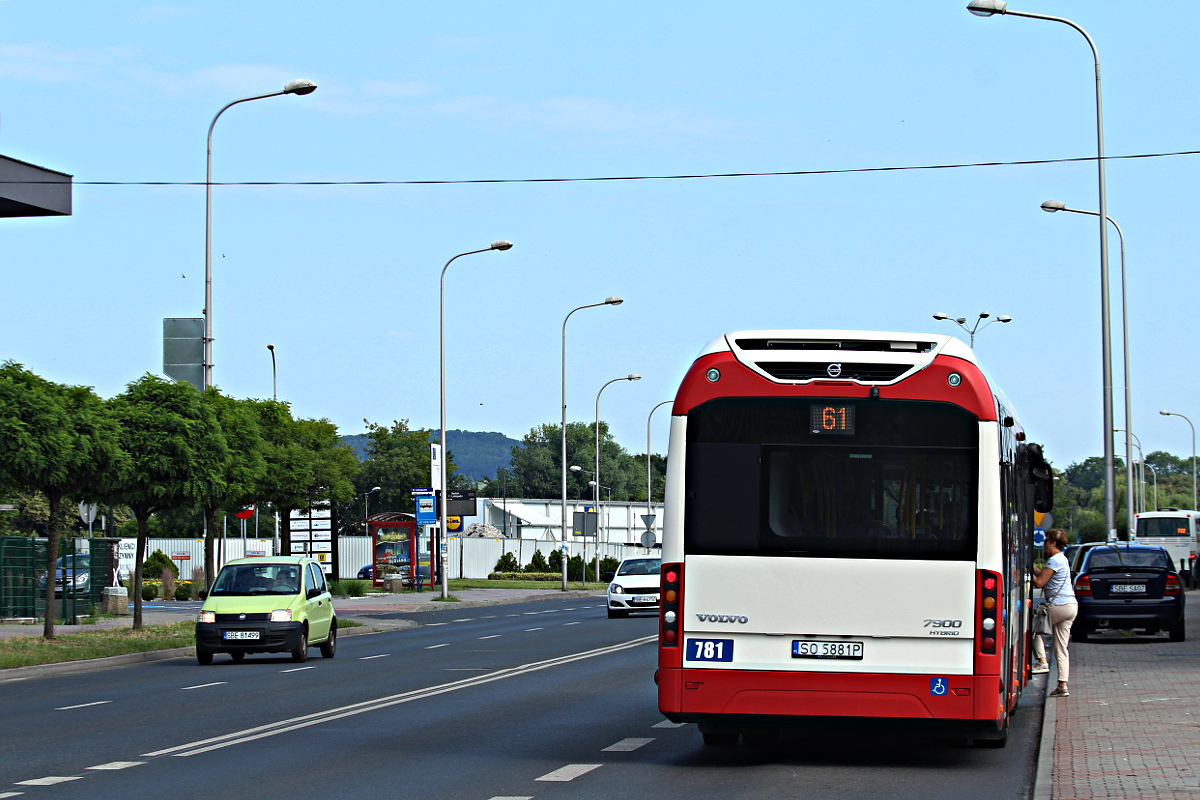 Volvo 7900 Hybrid 781 PKM Sosnowiec