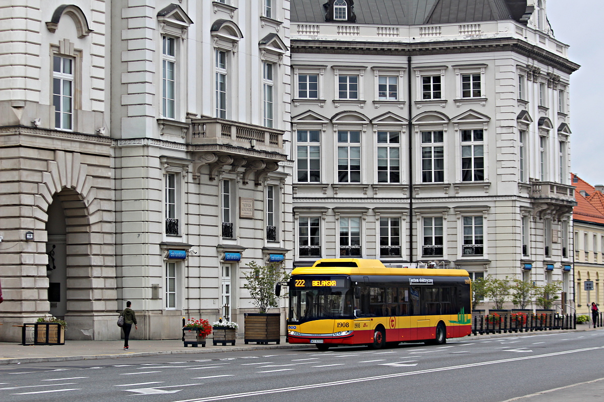 Solaris Urbino 12 electric 1908 MZA Warszawa