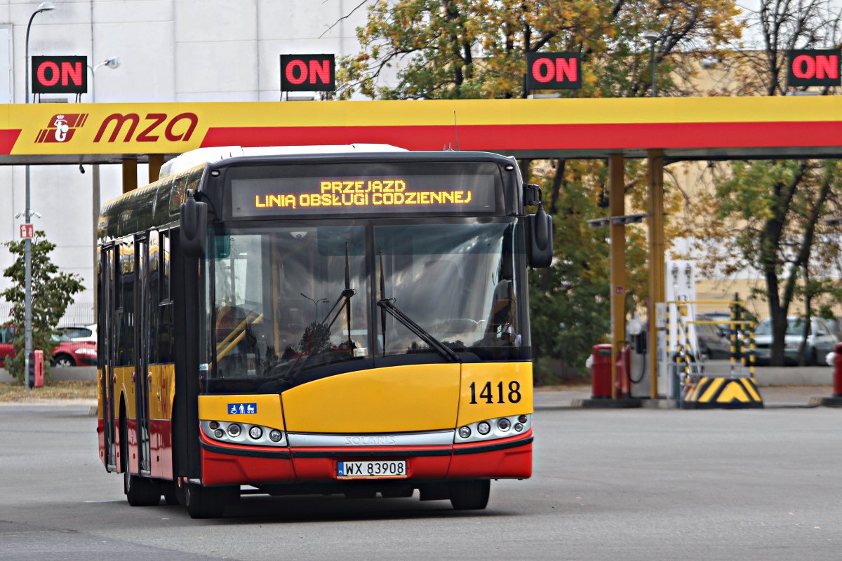 Solaris Urbino 12 1418 MZA Warszawa