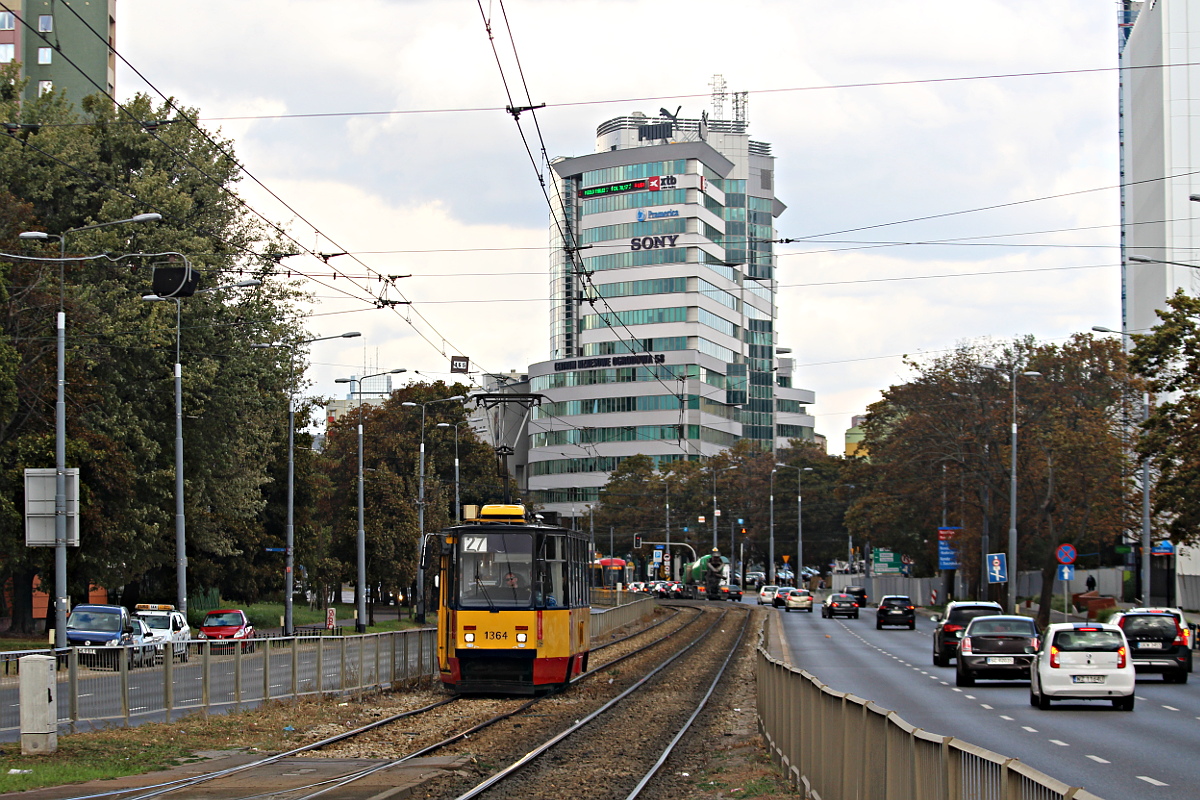 Konstal 105Ni 1364 Tramwaje Warszawskie