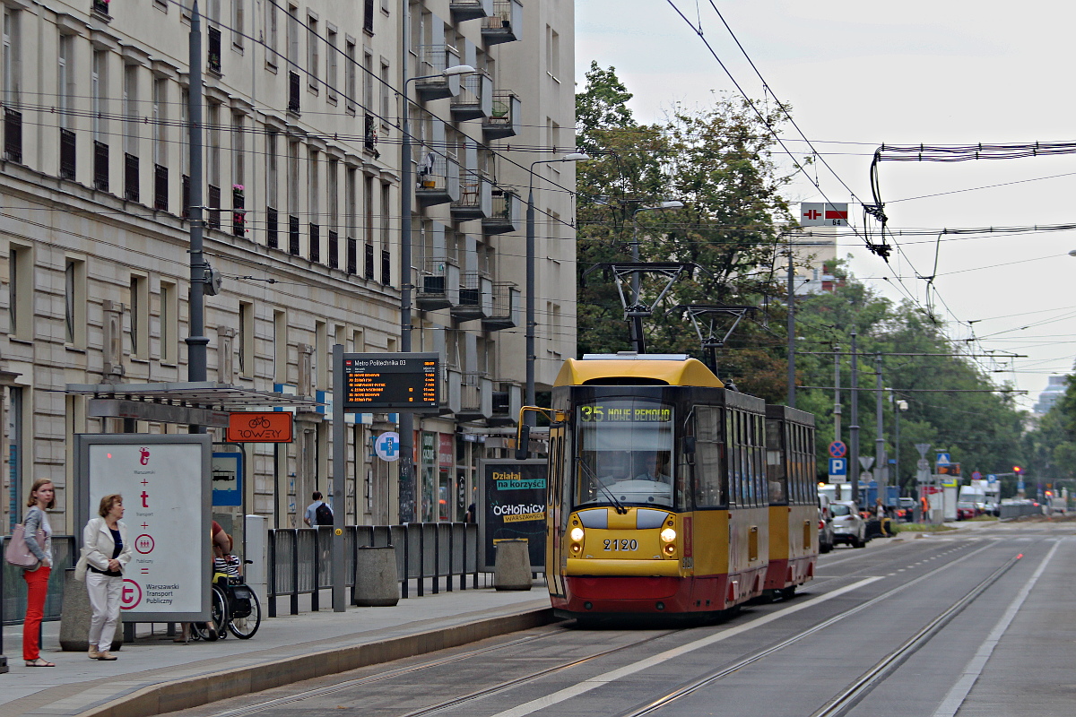 Konstal 105N2K/2000 2120 Tramwaje Warszawskie