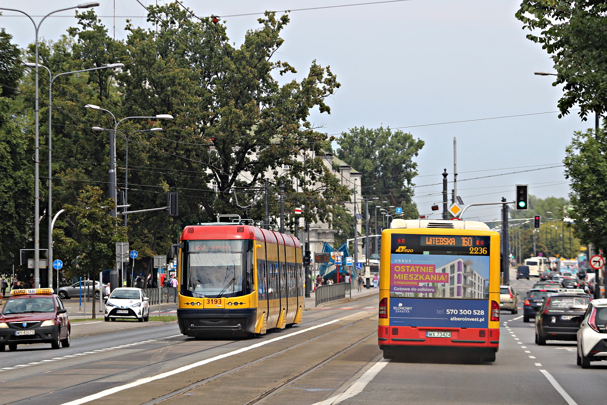 Pesa 120Na 3193 Tramwaje Warszawskie