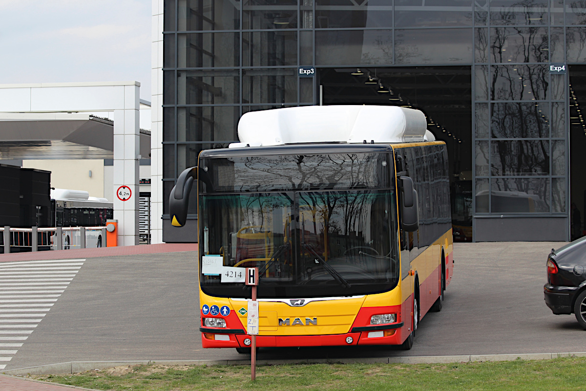 MAN Lions City CNG 4214 MZA Warszawa