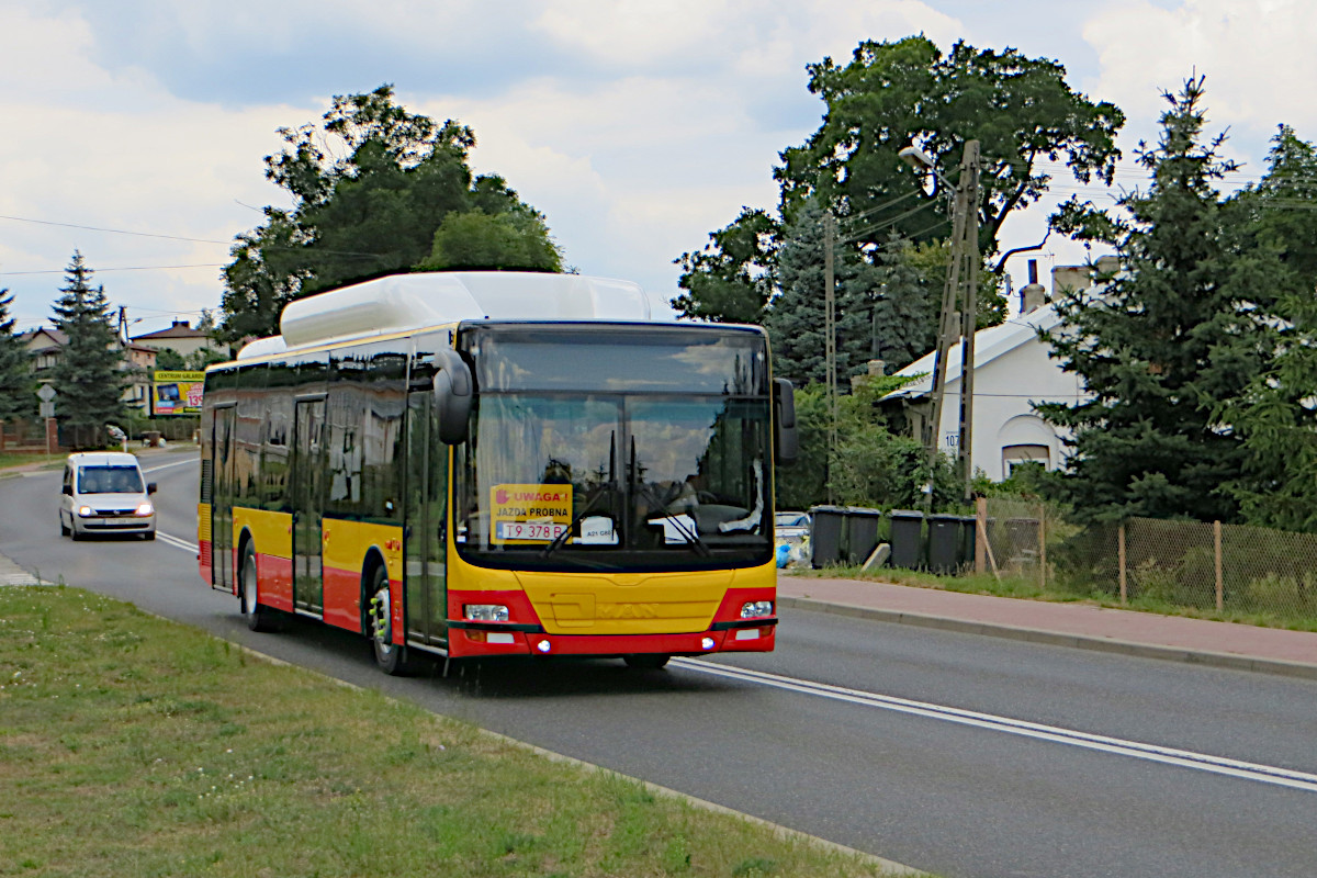 MAN Lions City CNG T9 378B MZA Warszawa