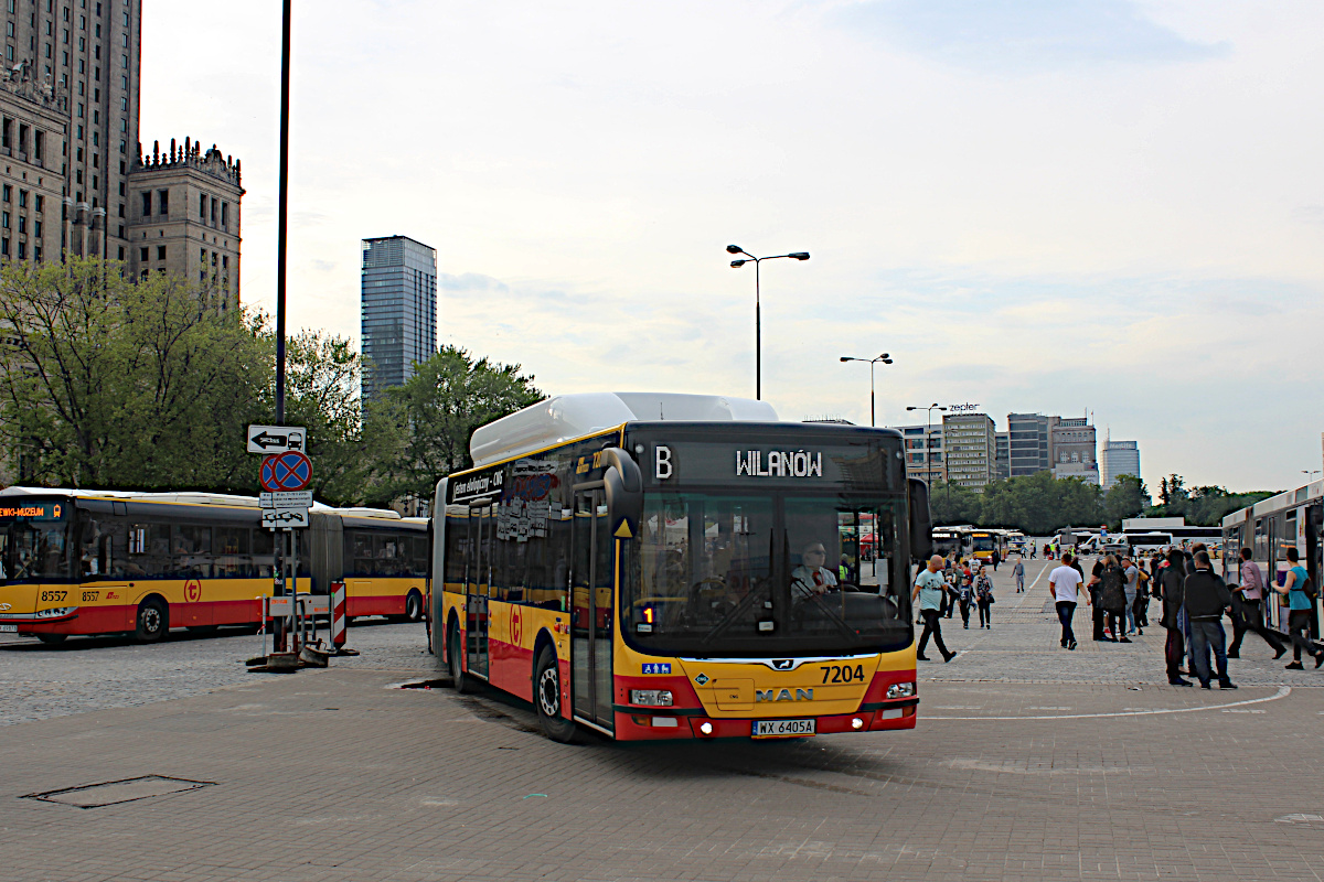 MAN Lions City G CNG 7204 MZA Warszawa