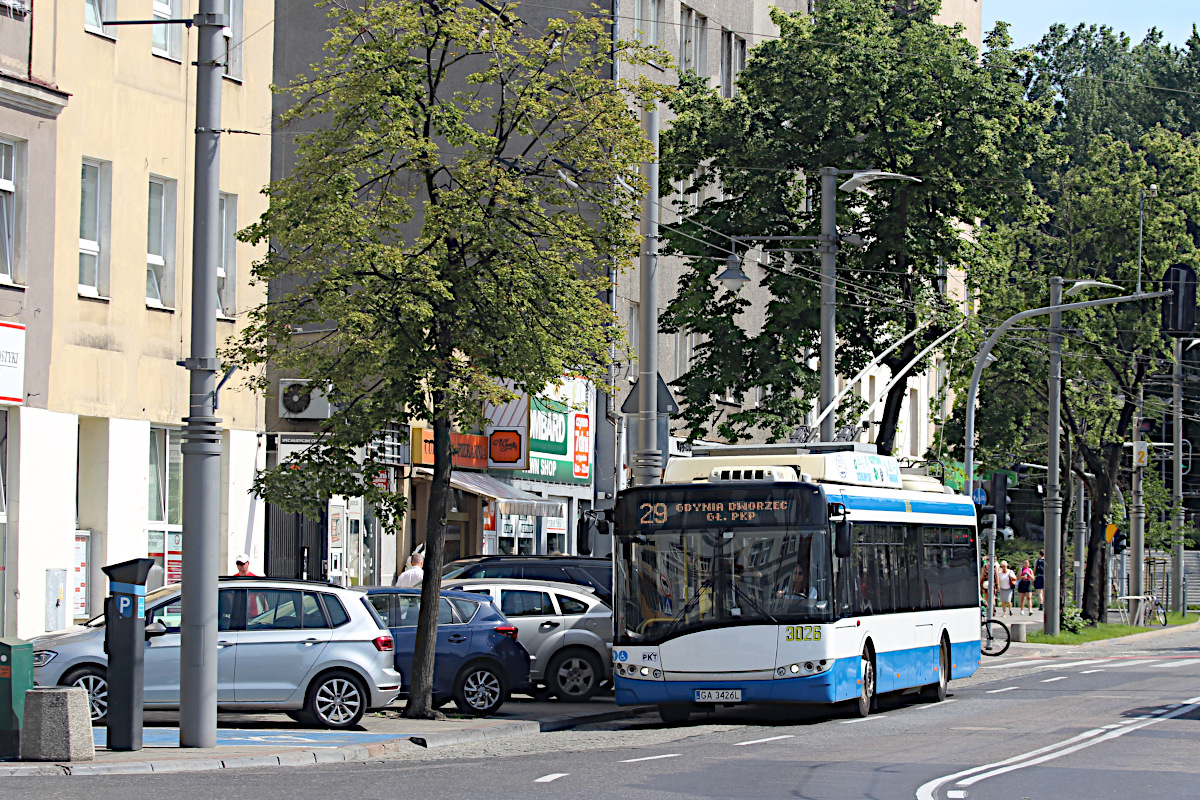 Solaris Trollino 12M 3026 PKT Gdynia