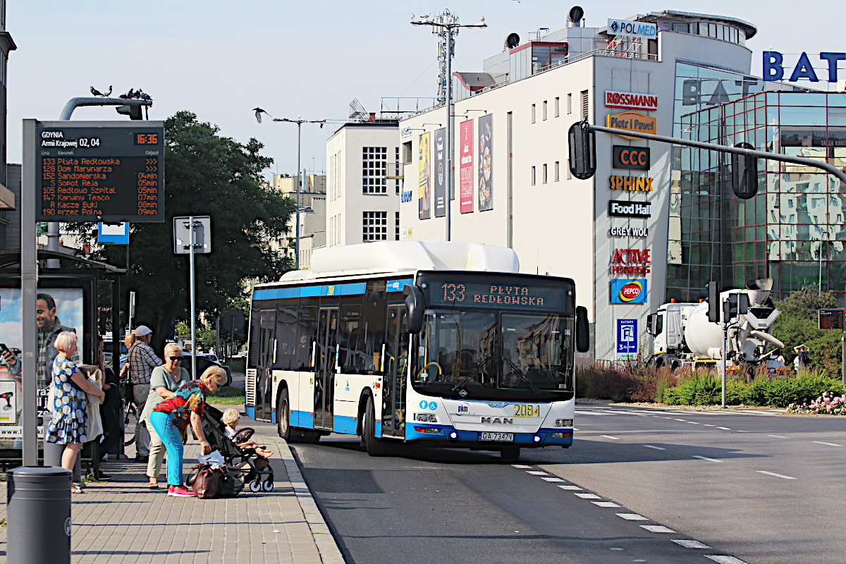 MAN Lions City CNG 2084 PKM Gdynia