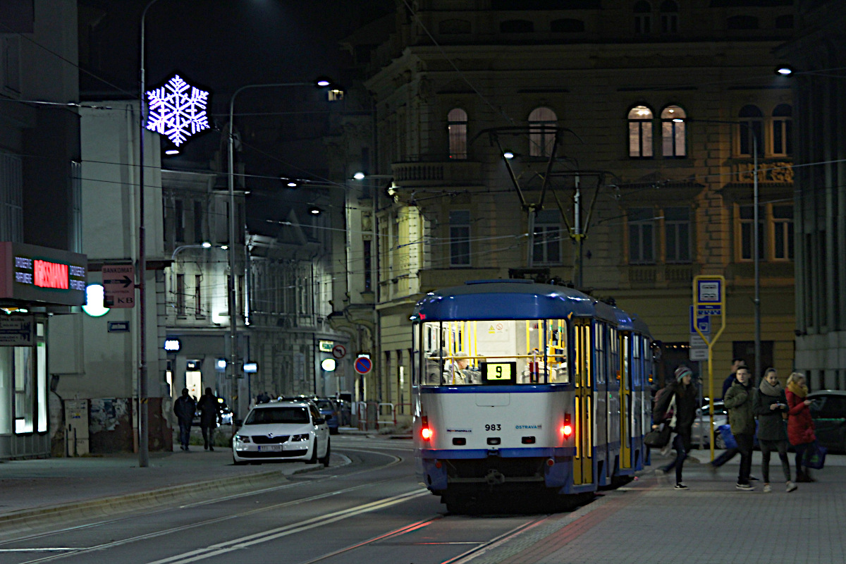 Tatra T3R.P 983 Dopravn podnik Ostrava