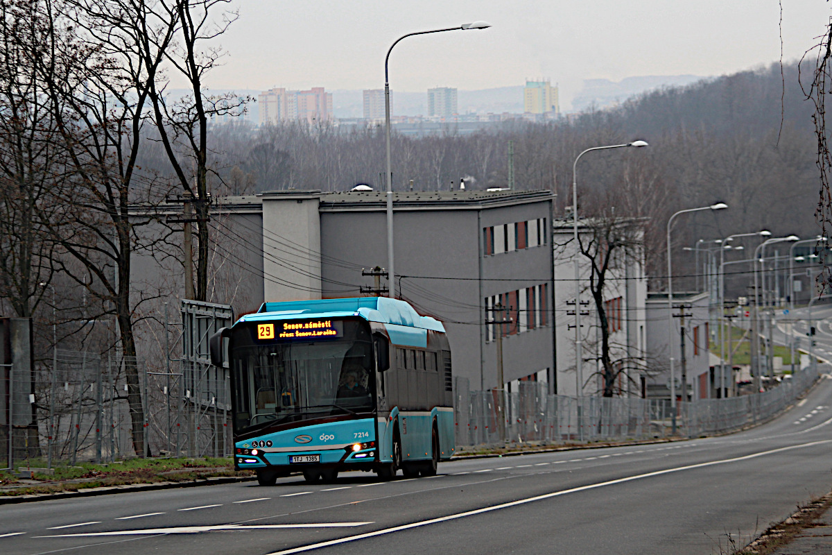 Solaris Urbino 12 CNG 7214 Dopravn podnik Ostrava