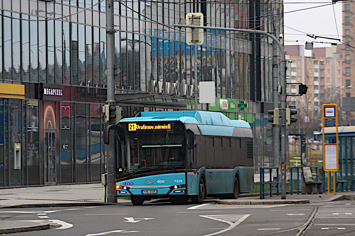 Solaris Urbino 12 CNG 7229 Dopravn podnik Ostrava