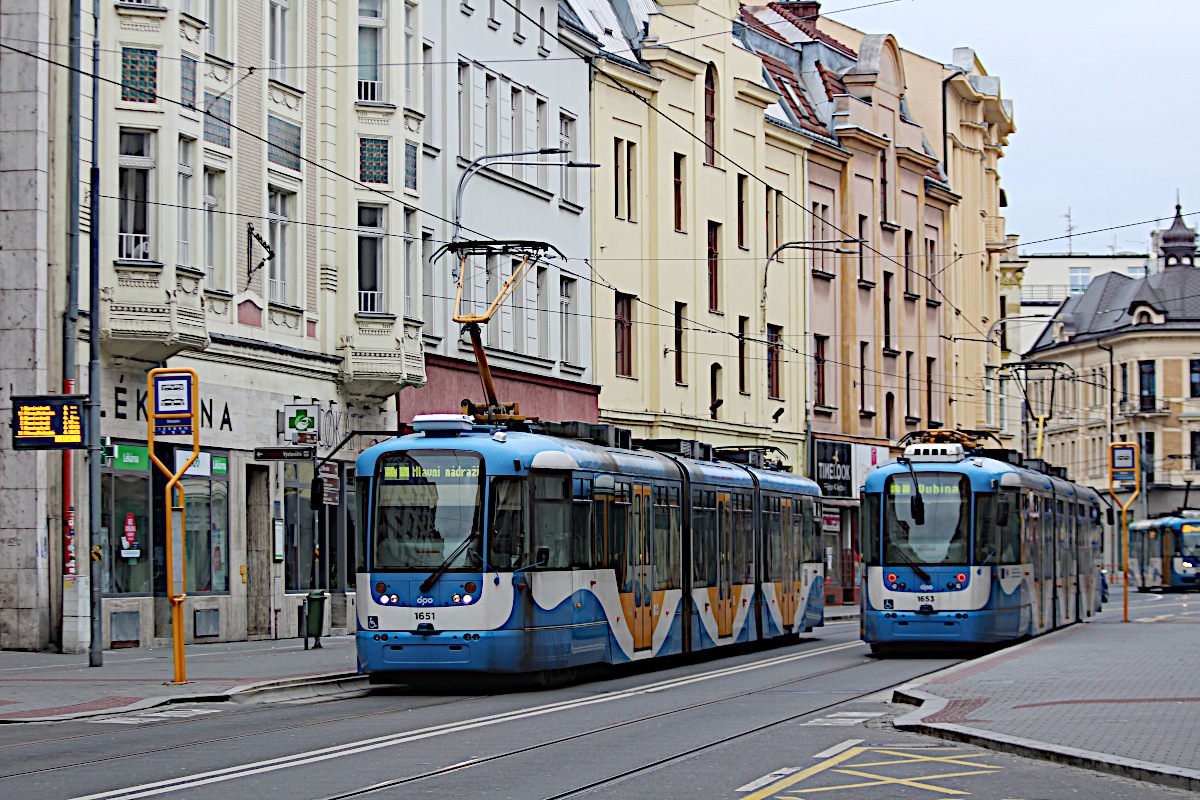 Pragoimex Vario LF3/2 1651 Dopravn podnik Ostrava