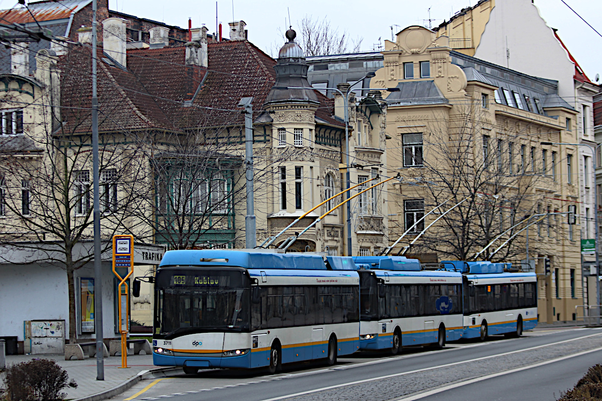 Solaris Trollino 12 3711 Dopravn podnik Ostrava