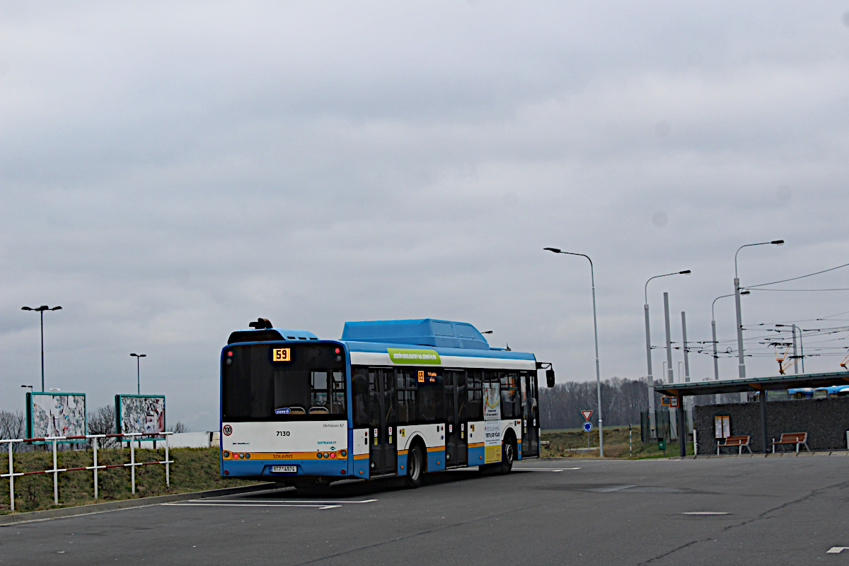 Solaris Urbino 12 CNG 7130 Dopravn podnik Ostrava