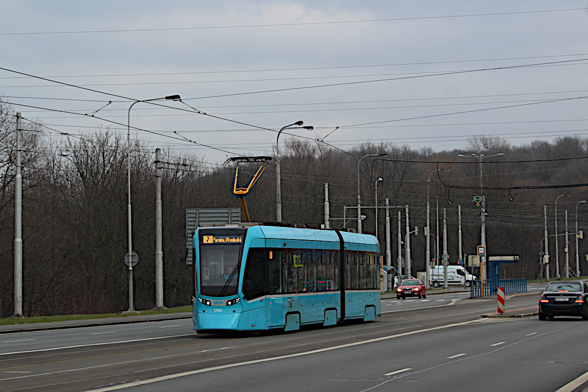 Stadler Tango NF2 1701 Dopravn podnik Ostrava