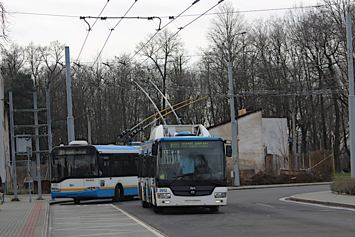 SOR TNB12 3912 Dopravn podnik Ostrava