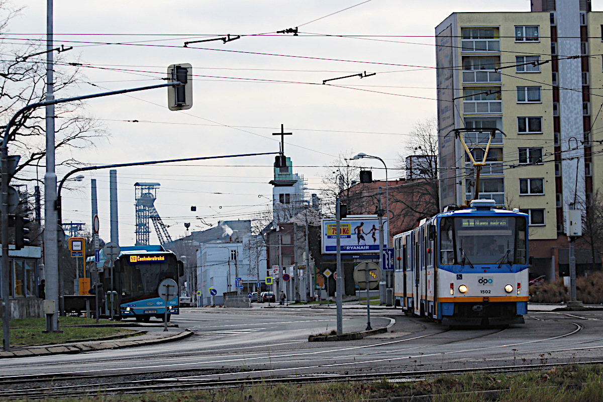 Tatra KT8D5 1502 Dopravn podnik Ostrava