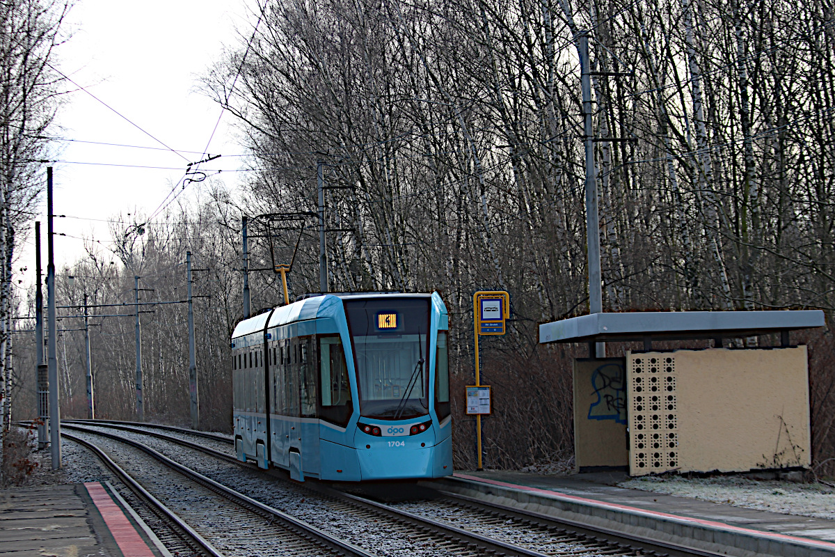 Stadler Tango NF2 1704 Dopravn podnik Ostrava