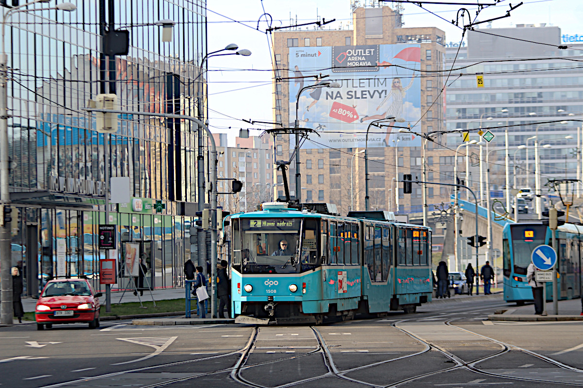 Tatra KT8D5 1508 Dopravn podnik Ostrava