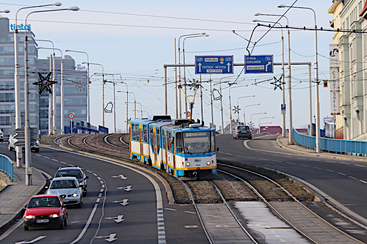 Tatra KT8D5 1506 Dopravn podnik Ostrava