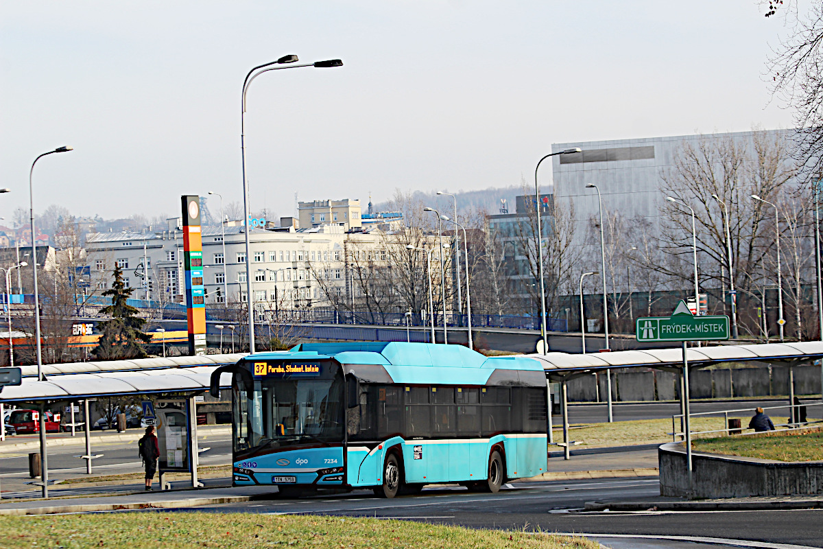 Solaris Urbino 12 CNG 7234 Dopravn podnik Ostrava