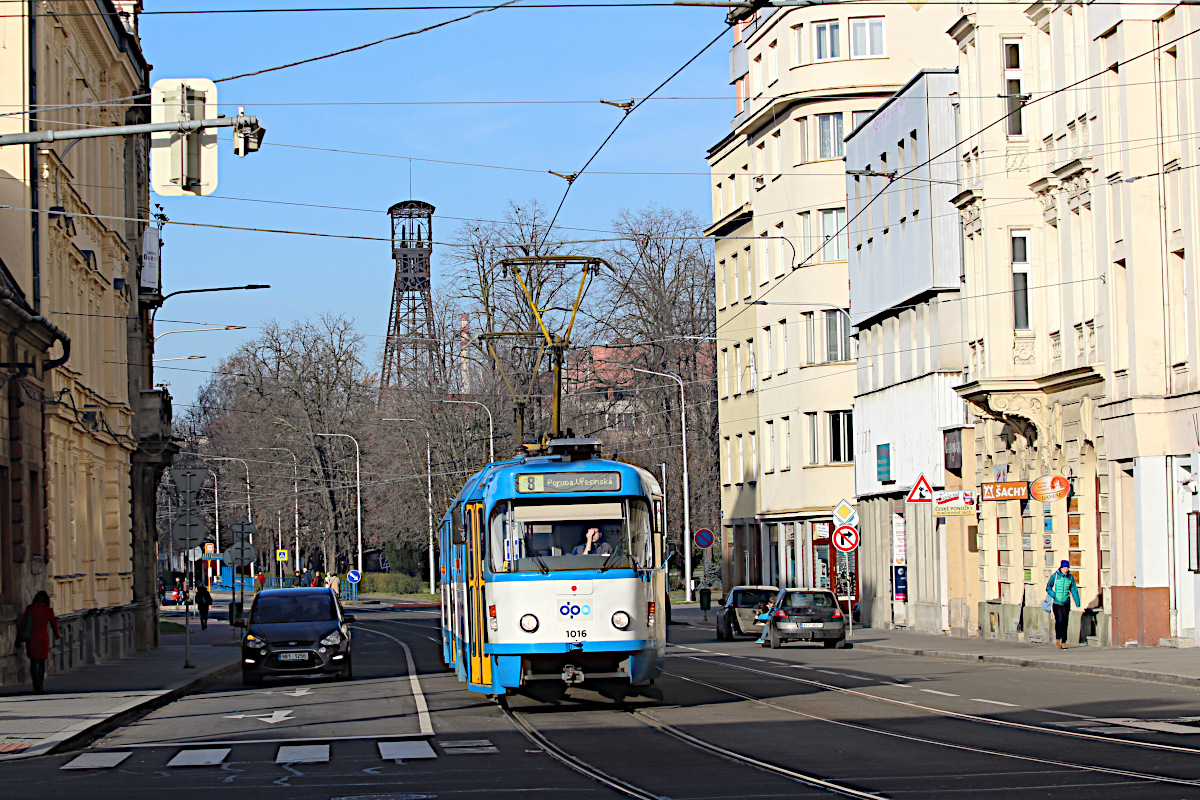 Tatra T3R.P 1016 Dopravn podnik Ostrava