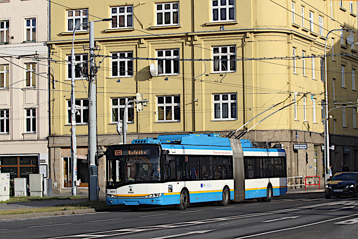 koda 27Tr Solaris 3805 Dopravn podnik Ostrava