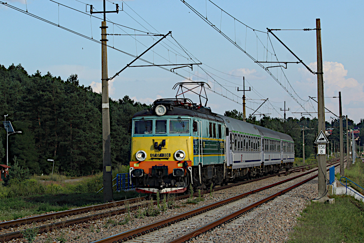 EP07 356 PKP Intercity