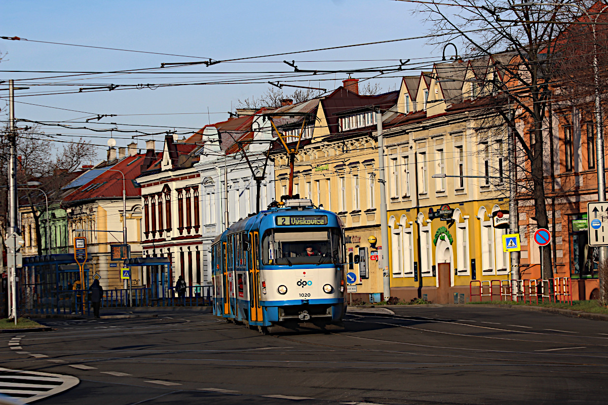 Tatra T3R.P 1020 Dopravn podnik Ostrava