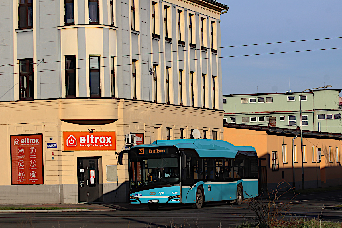 Solaris Urbino 12 CNG 7238 Dopravn podnik Ostrava